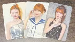 NiziU リク フォトカード 会場限定トレカ 3枚セット