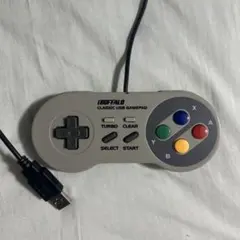 BUFFALO バッファロー レトロ調USBゲームパッド 「BSGP815GY」 - メルカリ