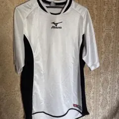 Mizuno 半袖シャツ XO JASPO ホワイト/ブラック