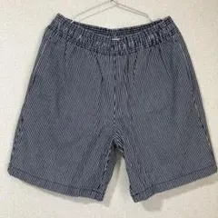 ☆GU シェフショーツ　ヒッコリー　XL シェフパンツ☆