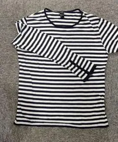 H&M ストライプ　長袖Tシャツ