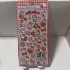 【国内正規品】サンリオ ボンボンドロップシール ハローキティ 赤　第2弾