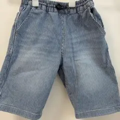 BREEZE ストライプ コットン ハーフパンツ 140
