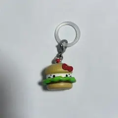 ハローキティ アメリカンデザインめじるしアクセサリー　ハンバーガー ver.