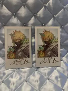 にじさんじ 宇佐美リト ランダムチェキ風カード 2枚セット