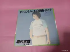 コ45 堀内孝雄　/ 君のひとみは10000ボルト　　EP盤レコード