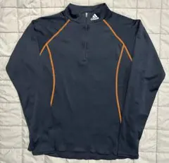 adidas ハーフジップトレーニングシャツ