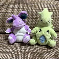 【美品】ポケモンfit ニドキング&バンギラスぬいぐるみセット