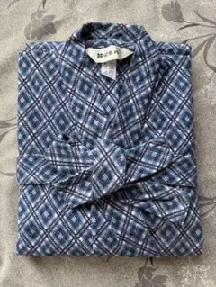 お寝巻き（冬用）Ｌサイズ　ネル素材