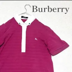 BURBERRY BLACK LABEL バーバリー ボーダーポロシャツ 2