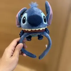ディズニースティッチ カチューシャ＆肩乗せぬいぐるみセット - メルカリ