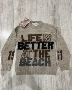 バーンストーマーズ アルパカ ウール セーター M クルーネック