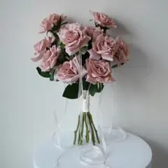 アーティフィシャルフラワー ＊ ウェディングブーケ 韓国 ブーケ クラッチブーケ