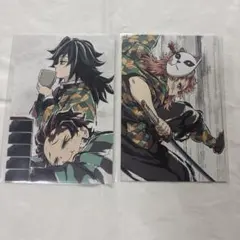 鬼滅の刃 全集中展 幕間ポストカード 義勇・炭治郎・錆兎