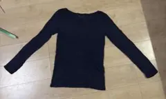 Gap The Bowery M ネイビー 長袖Tシャツ