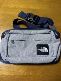 美品！THE NORTH FACE ボディバッグ ウエストポーチ グレー