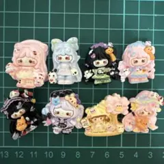 デコパーツ プラパーツ 8個