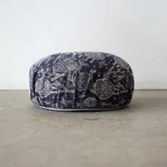 クッション　ミナペルホネン　ホームサークル　ネイビー