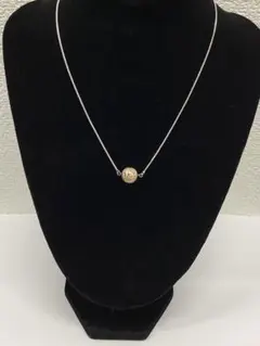 Christian Dior ロゴ パール ネックレス シルバー レア ♡のサムネイル