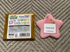スポンジボブ　ようちえんバッジ　パトリック
