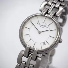 Christian Dior バギラ腕時計 D44-120ダイヤ12石腕周15㌢ - メルカリ