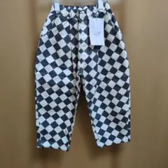 ★新品タグ付き★　BREEZE　premier 総柄ツイルゆったりパンツ 120