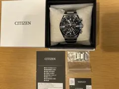 アイダンツ【未使用・試着のみ】シチズン CB5966-69E アテッサ シチズン アテッサ ACT Line エコ・ドライブ CB5966-69E ブラック