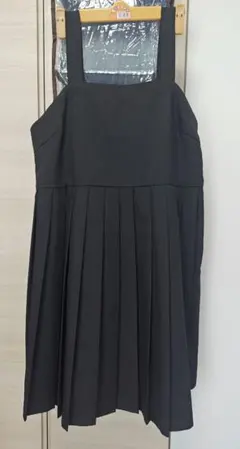 美品　Honeys　プリーツジャンパースカート
