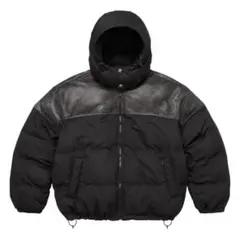 Supreme UNDERCOVER 袖レザー スタッズ ダウンジャケット - メルカリ