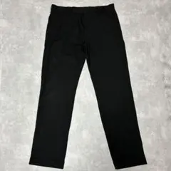 HUGO BOSS 1タック スラックス バージンウール ブラック トルコ製のサムネイル