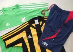 アディダス　アンブロ　サッカーウエア　セット　140cm