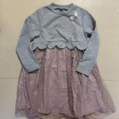 アプレレクール　ドッキングワンピース　120cm