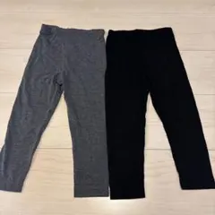 UNIQLO HEATTECH ベビー レギンス 90cm 2枚セット（肌着用）