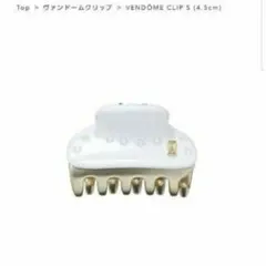 新品☆アレクサンドル ドゥ パリ VENDOME S クリップのサムネイル