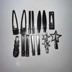 y2k シルバー　ヘアピン　まとめ売り　ヘアクリップ　ヘアアクセサリー