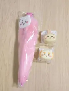 ちいかわBIGボールペン おかおミニシリコンポーチ