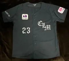 千葉ロッテ　石川慎吾選手　実使用　プラクティスTシャツ オンラインストア限定】8/10(木)石川慎選手移籍後初本塁打記念グッズ