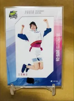 北窓絢音 「久光スプリングス優勝記念 1/106 BIG JERSEYカード