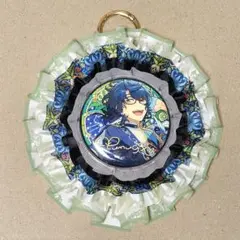 あんスタ　青葉つむぎ　星之所向　缶バッジ　ロゼット付き