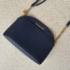 MICHAEL KORS ショルダーバッグ　ネイビー