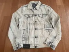 LTB デニムジャケット「SANTINO」Sサイズ 個性が光るダメージデニム