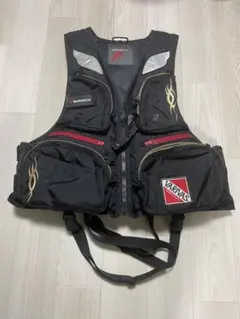 マルキュー L2-170 ライフジャケット 黒 マルキュー（MARUKYU） PFD03 L2 ブラック レッド S-M L-LL