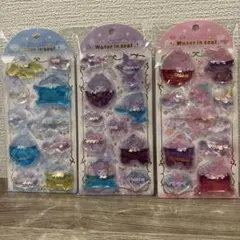 正規品 ウォーターインシール サンリオ 3種セット シナモン　マイメロ クロミ