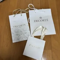 DECORTÉ ギフト用ショッパー 3点セット