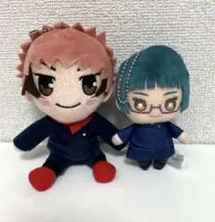 呪術廻戦　マスコット　チェーン付きぬいぐるみ　2個セット