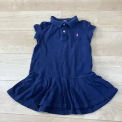 POLO RALPH LAUREN ポロワンピース ネイビー 100cm
