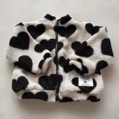 マイリトルワンダー ボアジャケット ハート 120cm