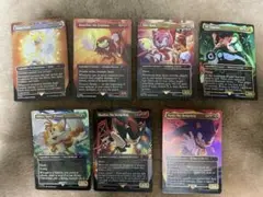 MTG Sonic the Hedgehog他Foil7枚セット