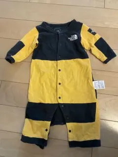 THE NORTH FACE ロンパース イエロー/ブラック