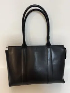 加*ラ様 ポールスミス 黒 レザー ビジネスバッグ